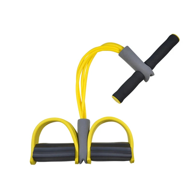 Gum 4 Tube Resistance Bands Latex Pedal Pull Rope Resistance Band