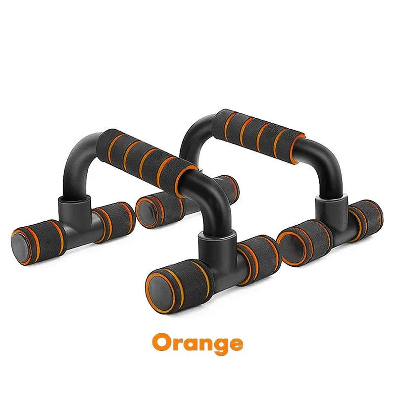 U-Shaped Push Up Bars (1Pair) - Sponge Hand Grip Fitness Tool for Home Gym Muscle Training & Body Building workout equipments