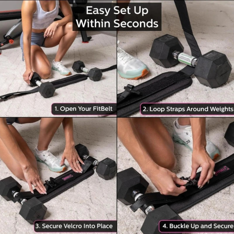 Thrust Weight Yoga Belt for Glutes