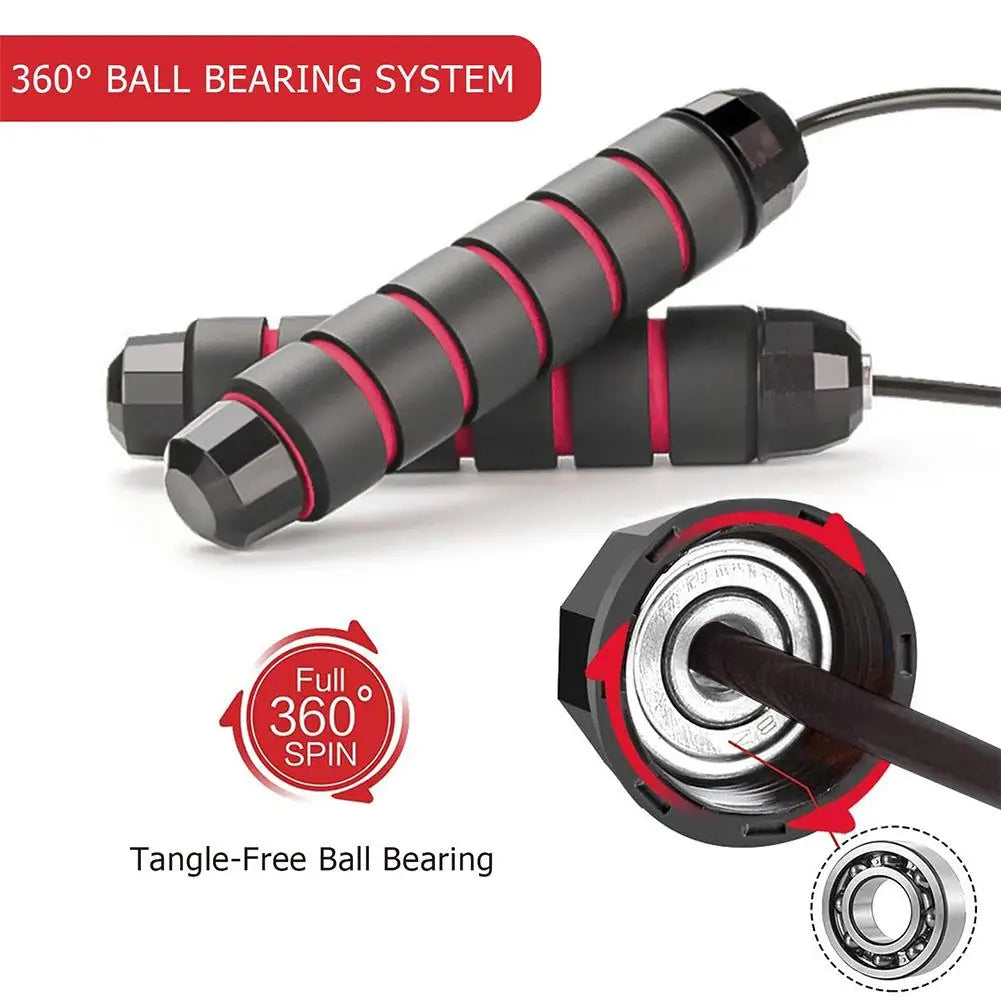 Pro Speed Jump Rope – Adjustable & Anti-Slip