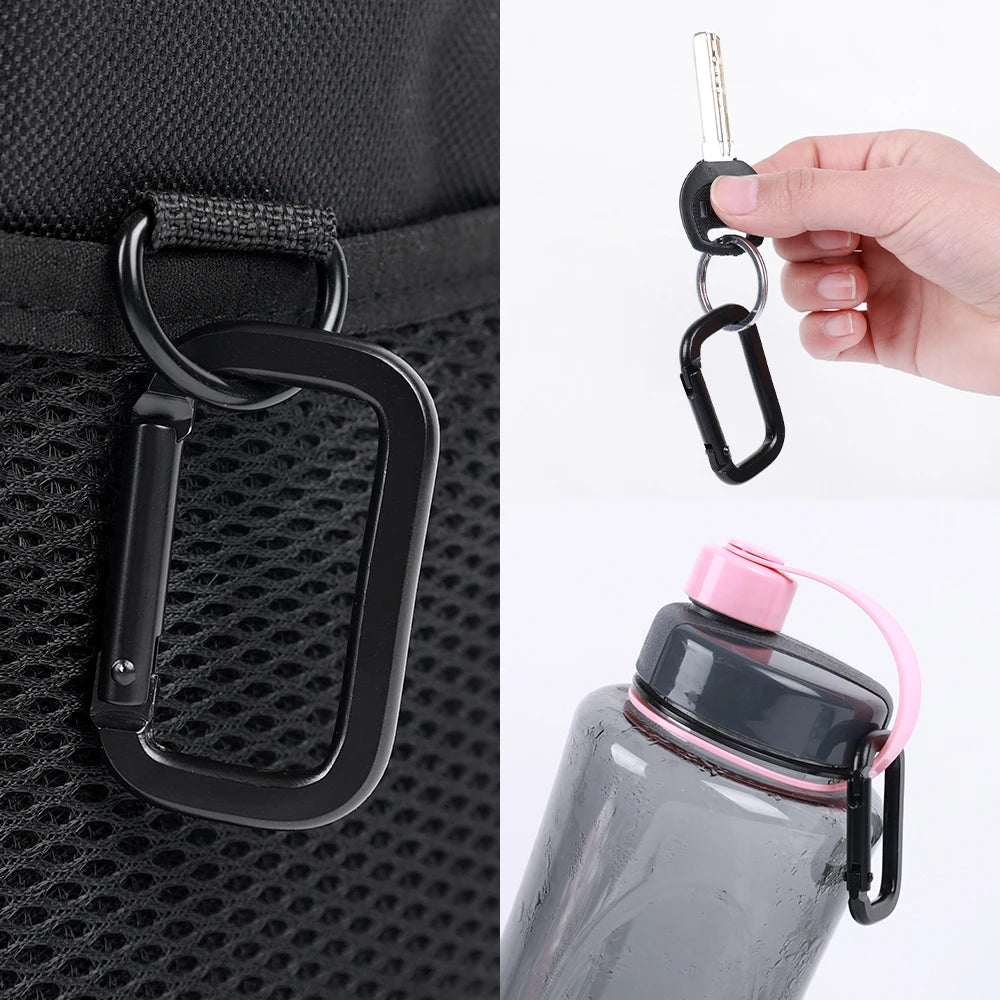 Heavy-Duty Aluminum Carabiners – 1/3/5 PCS Set
