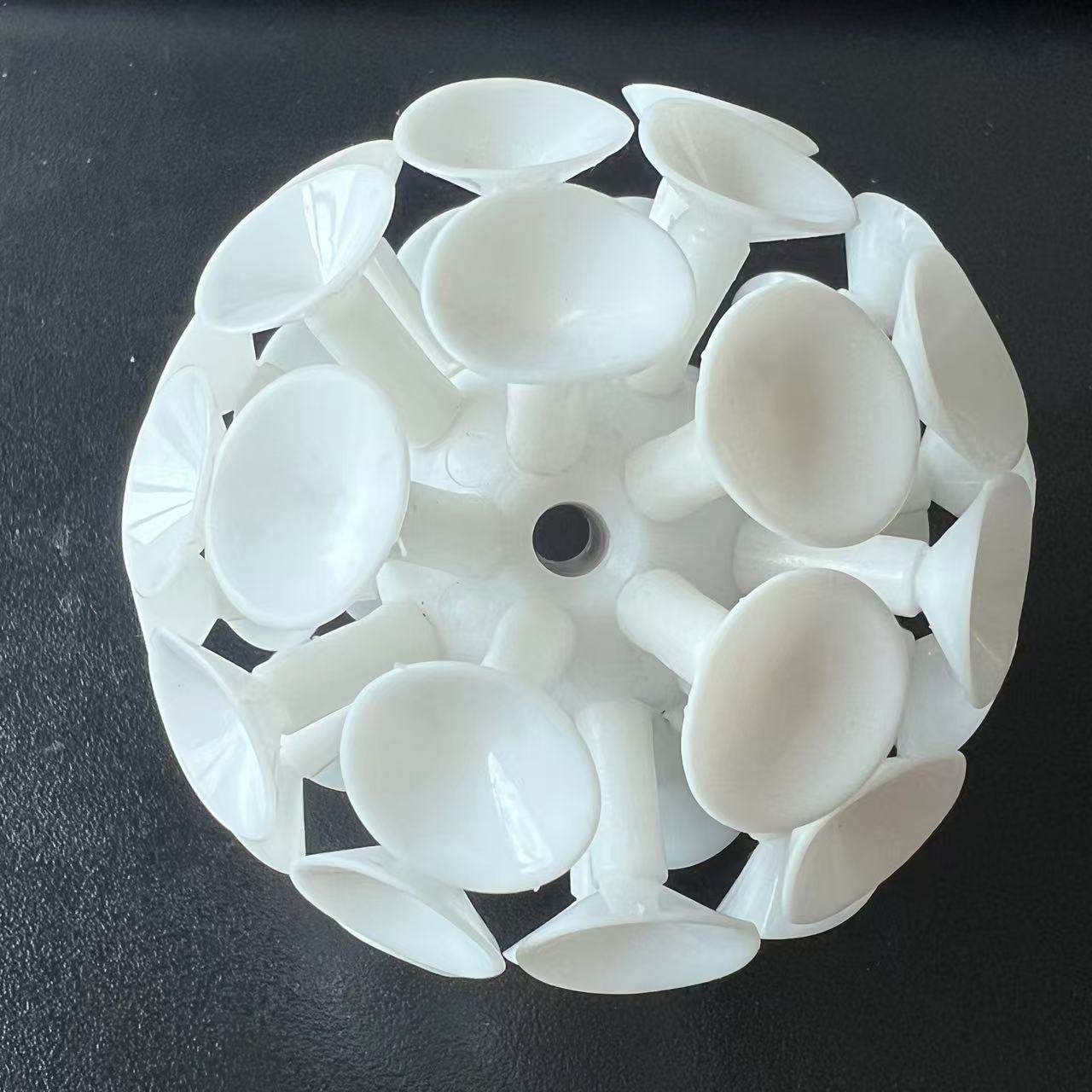 9CMTPR Sucker Ball 3D Decompression Educational Toys