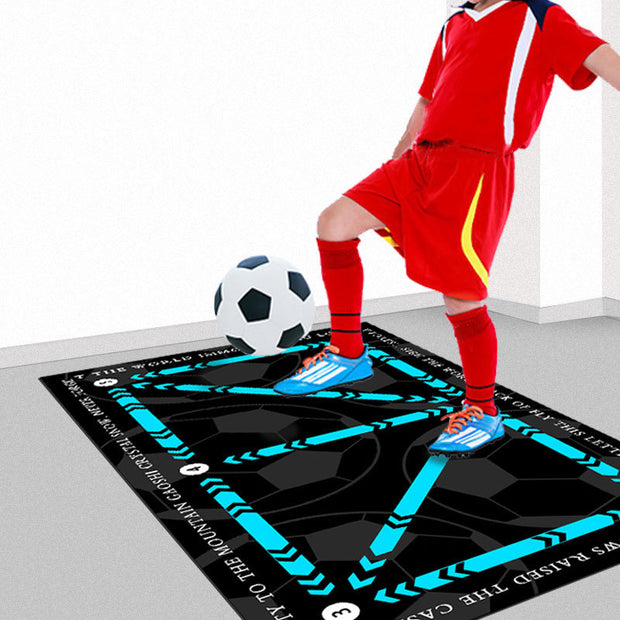 Football Footstep Training Non-slip Floor Mat Home Diatom Ooze