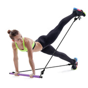 Multifunctional Pilates Bar Kit – Yoga Resistance Toning Bar