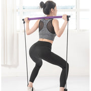 Multifunctional Pilates Bar Kit – Yoga Resistance Toning Bar