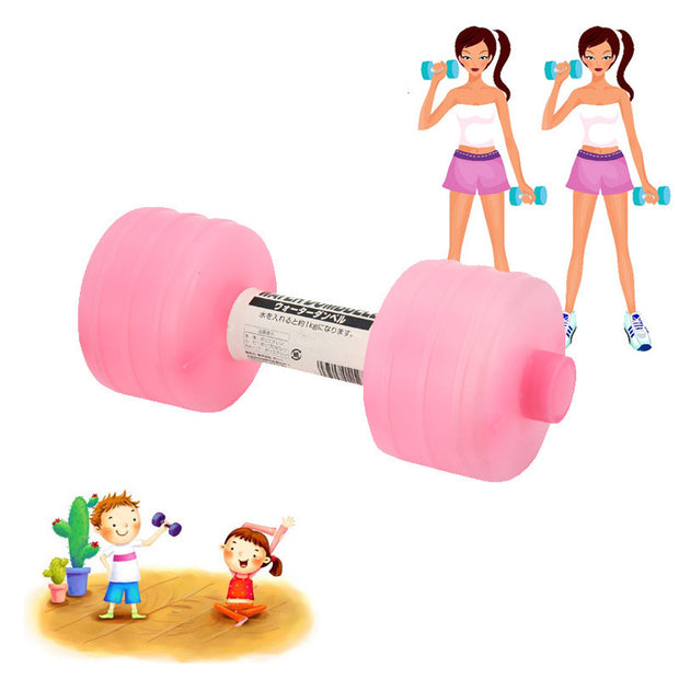 Adjustable Water Dumbbells – Portable Fitness Weights