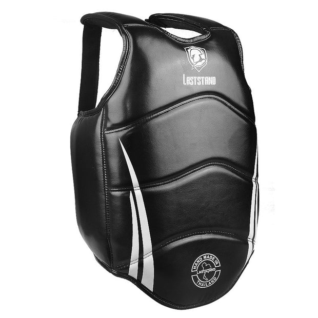 Kickboxing Body Protector Vest – Martial Arts Chest & Rib Guard Shield