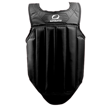 Kickboxing Solid Body Vest Protector Martial Arts Chest And Rib Gurads Shield