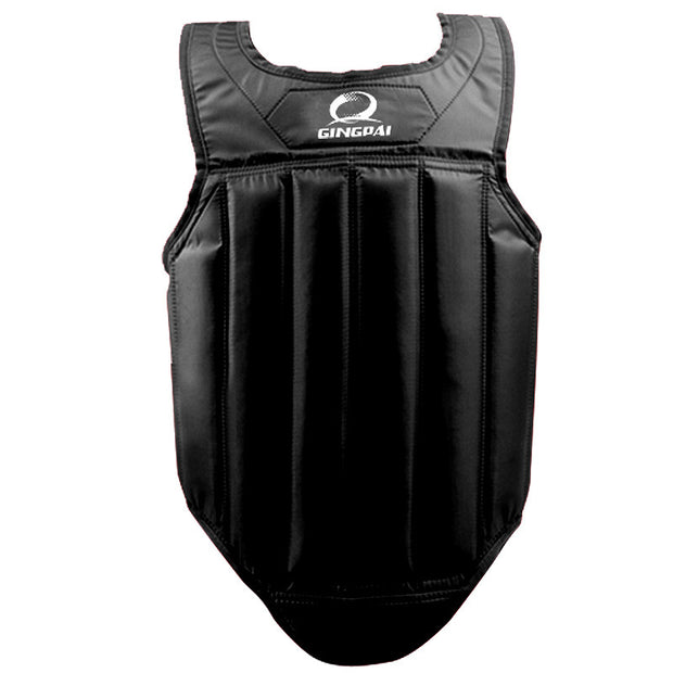 Kickboxing Body Protector Vest – Martial Arts Chest & Rib Guard Shield