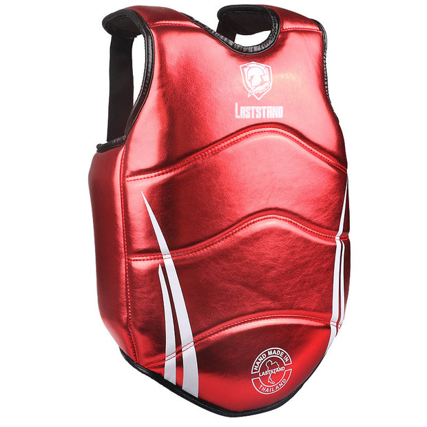 Kickboxing Body Protector Vest – Martial Arts Chest & Rib Guard Shield