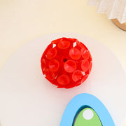 9CMTPR Sucker Ball 3D Decompression Educational Toys