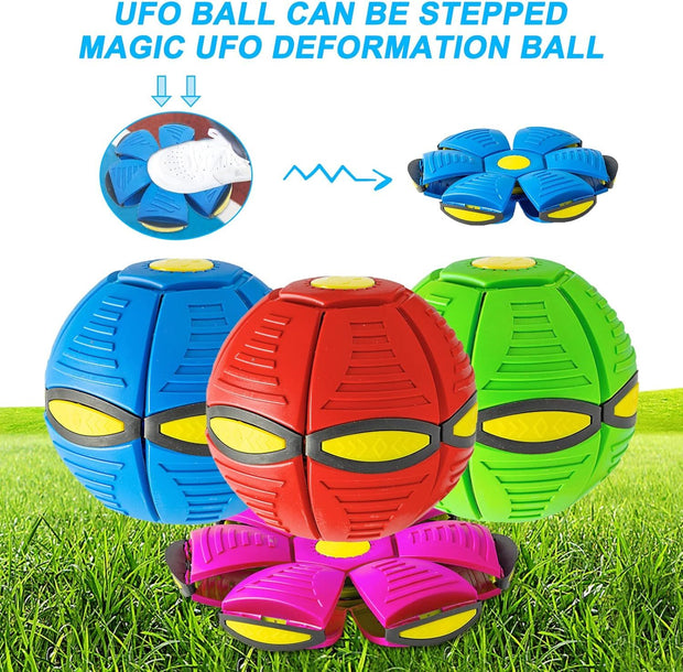 LED Flying Saucer Ball – Magic UFO Dog Toy