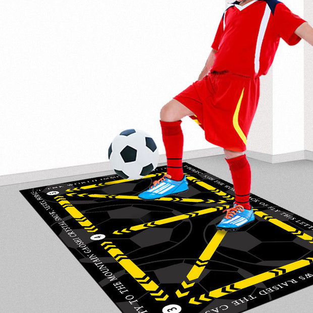Football Footstep Training Non-slip Floor Mat Home Diatom Ooze