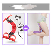Multifunctional Pedal Resistance Band – Strong Latex Fitness Tension Rope