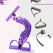 Multifunctional Pedal Resistance Band – Strong Latex Fitness Tension Rope