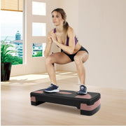 Adjustable Stepped Cardio Platform – 5 Height Levels Workout Stepper