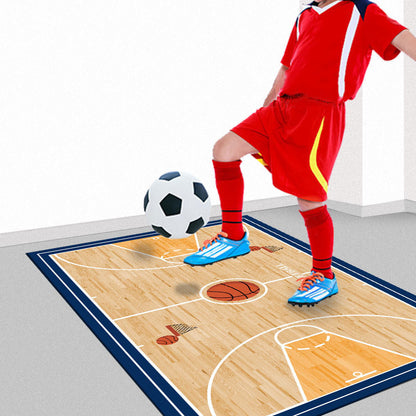 Football Footstep Training Non-slip Floor Mat Home Diatom Ooze