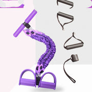 Multifunctional Pedal Resistance Band – Strong Latex Fitness Tension Rope