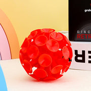 9CMTPR Sucker Ball 3D Decompression Educational Toys