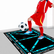 Football Footstep Training Non-slip Floor Mat Home Diatom Ooze