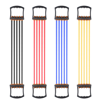 Five-tube Chest Expander Removable Pulling Rope Chest Expansion Abdominal Crunch Board