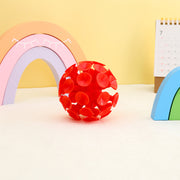 9CMTPR Sucker Ball 3D Decompression Educational Toys