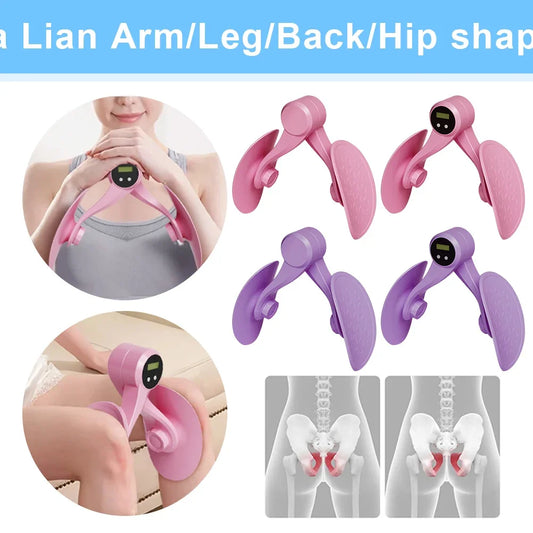 Copy of Yoga Leg Clamp Pelvic Floor Muscle Trainer Leg Inner Kegel Exercise Female Postpartum Repair Leg Beauty
