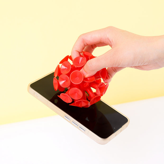 9CMTPR Sucker Ball 3D Decompression Educational Toys