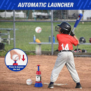 Adjustable Automatic Baseball Toy Set – Hanging & Standing Pitch Trainer