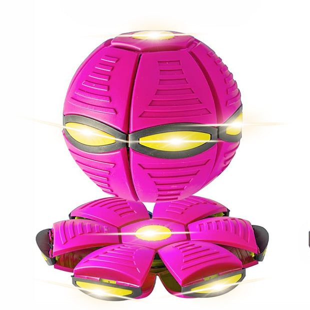 LED Flying Saucer Ball – Magic UFO Dog Toy
