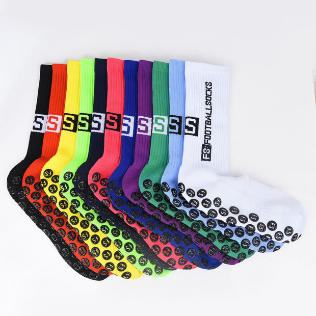 Professional Non-Slip Soccer Socks – Grip Athletic Training & Competition Sports Socks