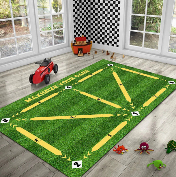 Football Footstep Training Non-slip Floor Mat Home Diatom Ooze