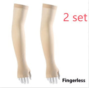 4Pairs Unisex Arm Sleeves Cover UV Sun Protection Men Sleeve