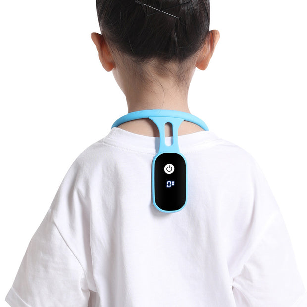 Smart Posture Corrector with LCD Display – Adjustable Back Straightening Belt